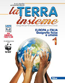 Copertina dell'audiolibro La terra insieme 1 – Europa e Italia geografia fisica e umana