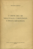 Copertina dell'audiolibro I libri del re nell’Italia carolingia e postcarolingia
