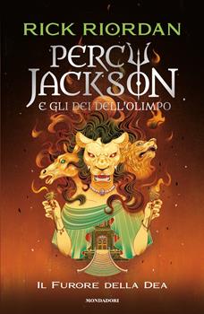 Copertina dell'audiolibro Percy Jackson e gli dei dell’Olimpo – Il furore della dea vol. 7