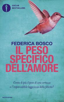 Copertina dell'audiolibro Il peso specifico dell’amore