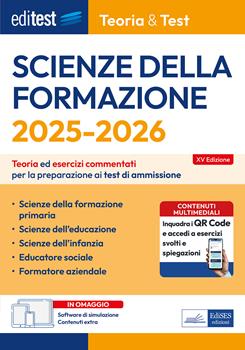 Copertina dell'audiolibro Scienze della formazione 2025-2026