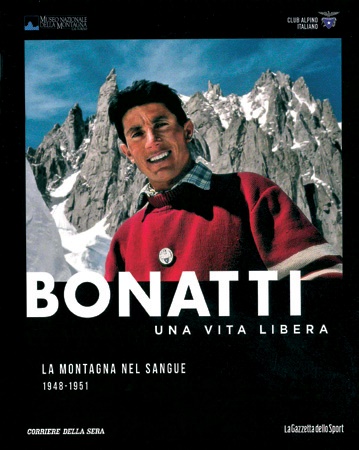 Copertina dell'audiolibro Bonatti. Una vita libera