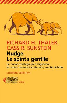 Copertina dell'audiolibro Nudge. La spinta gentile