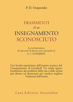 Copertina dell'audiolibro Frammenti di un insegnamento sconosciuto