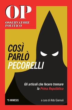 Copertina dell'audiolibro Così parlò Pecorelli