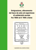 Copertina dell'audiolibro Emigrazione, allevamento del baco da seta ed esperienze di solidarietà sociale fra l’80 e il ‘900 a Sona