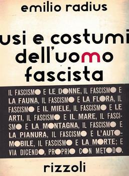 Copertina dell'audiolibro Gli usi e i costumi dell’uomo fascista